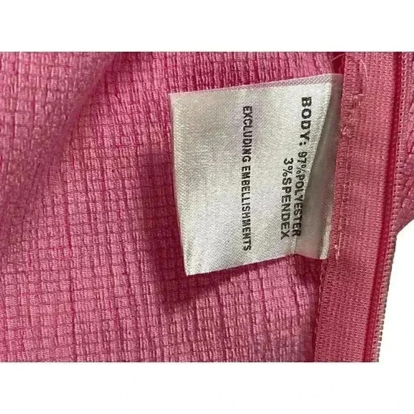 Hello Molly Cheers To The Weekend Women's Pink Cropped Top Size-MEDIUM - Picture 7 of 8